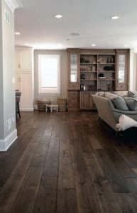 wide wood floors